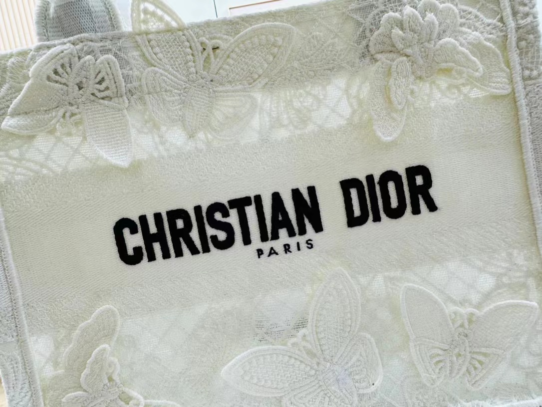 DI0R Book Tote  バタフライハンドバッグ【50％割引+送料無料】