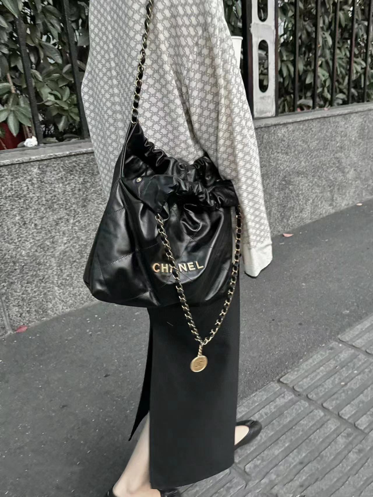 CHANE1  チェーンショッピングバッグ【50％割引+送料無料】