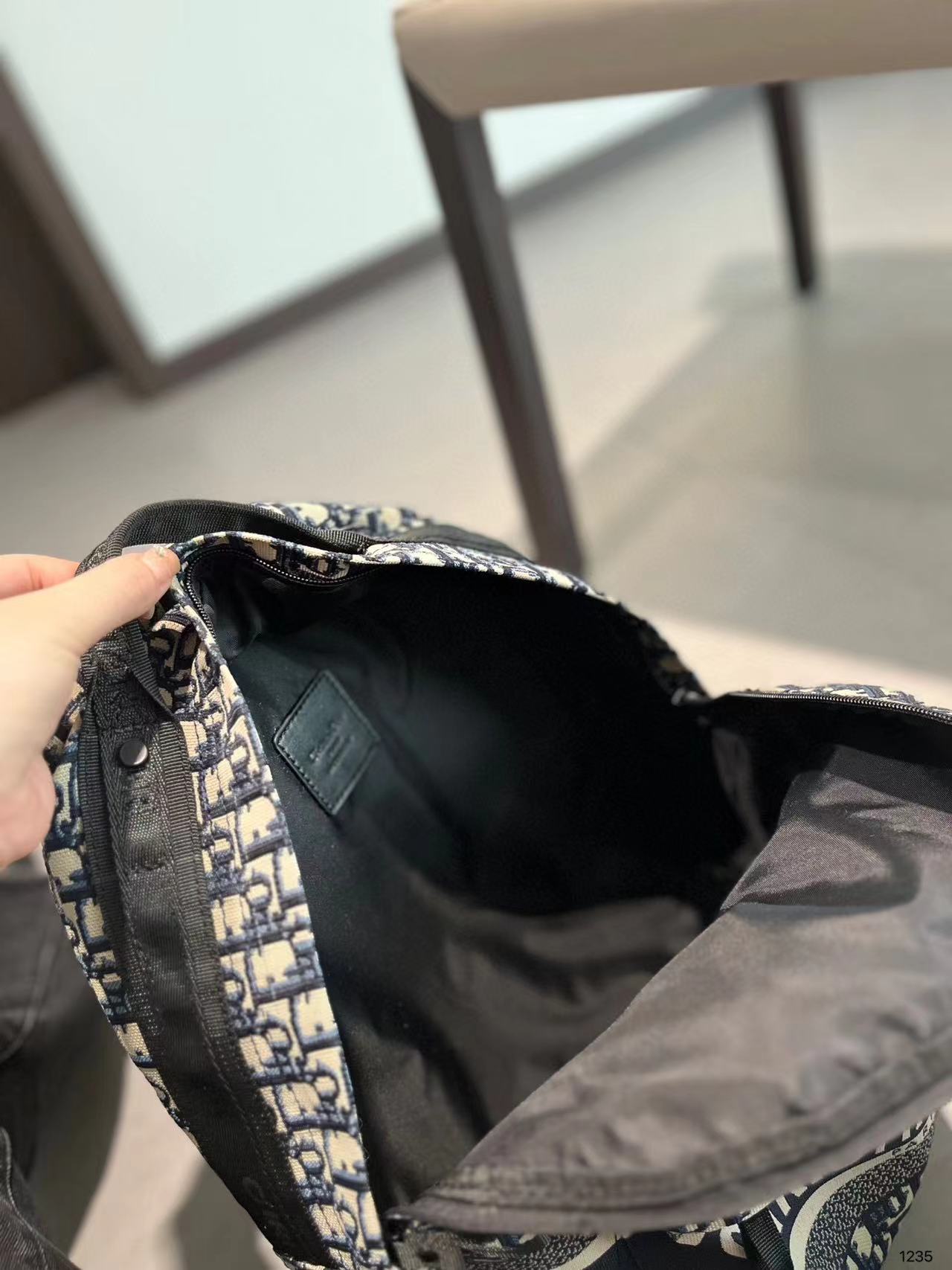 DI0R 全面プリント キャンバス バックパック【50％割引+送料無料】