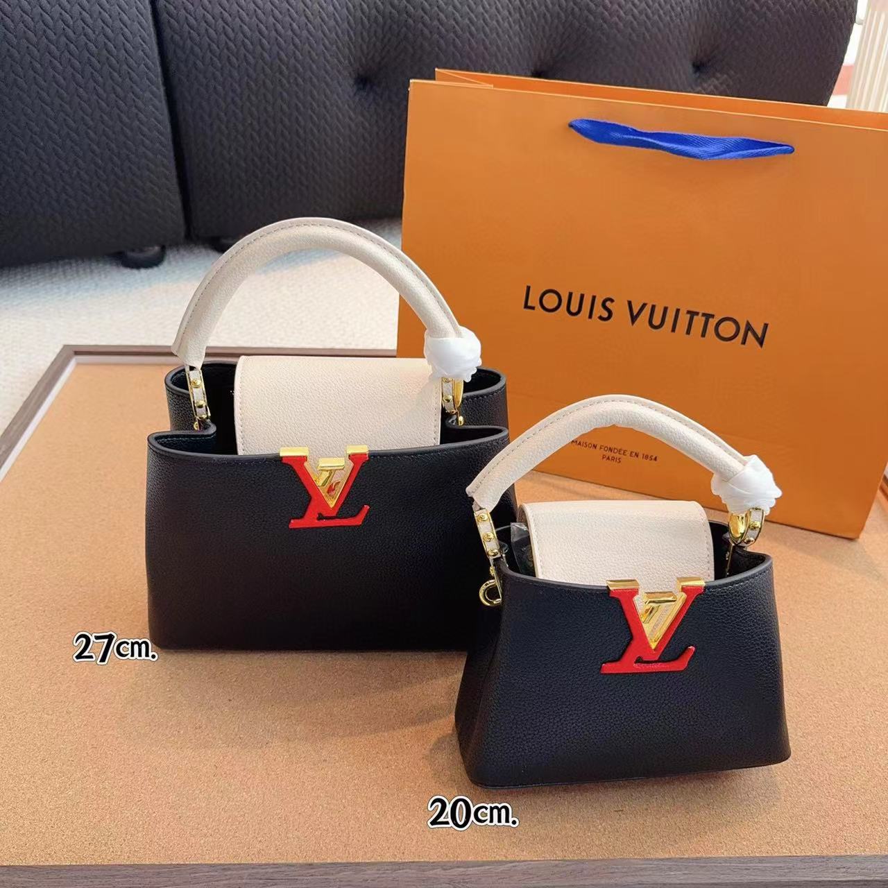Lv capucines 手持ちクロスボディバッグ【50％割引+送料無料】