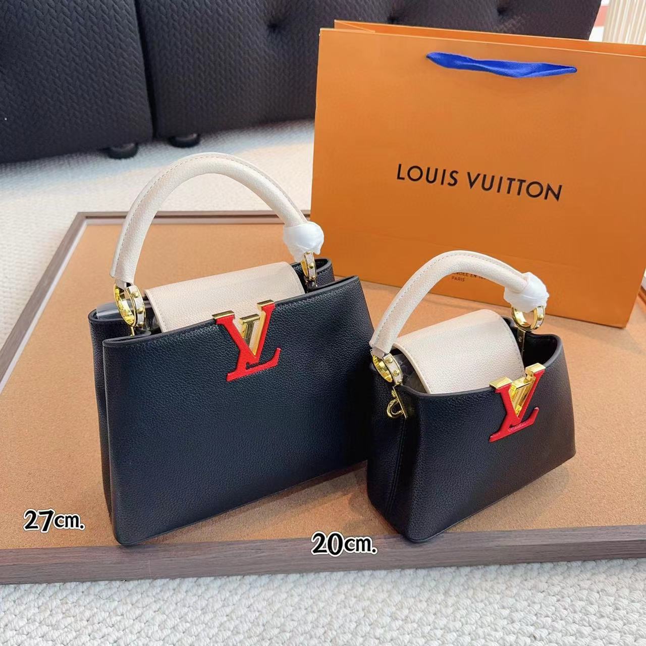 Lv capucines 手持ちクロスボディバッグ【50％割引+送料無料】