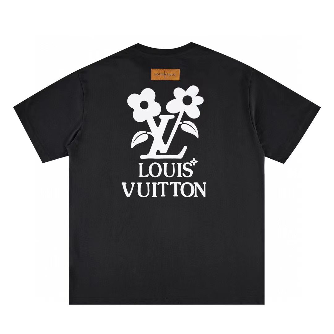 LV  プリントグラフィックTシャツ【 50％割引+送料無料】
