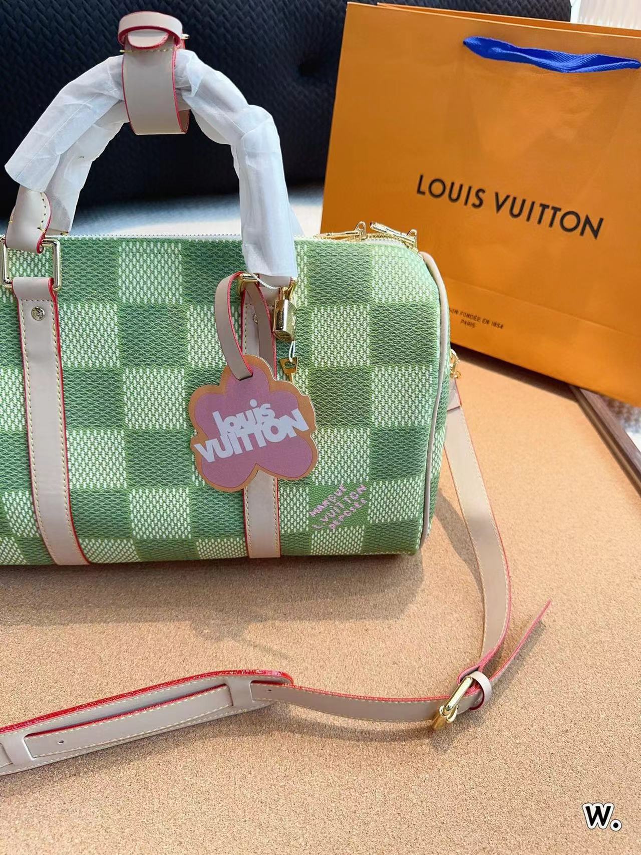 LV  チェッカーボード ハンドバッグ【50％割引+送料無料】