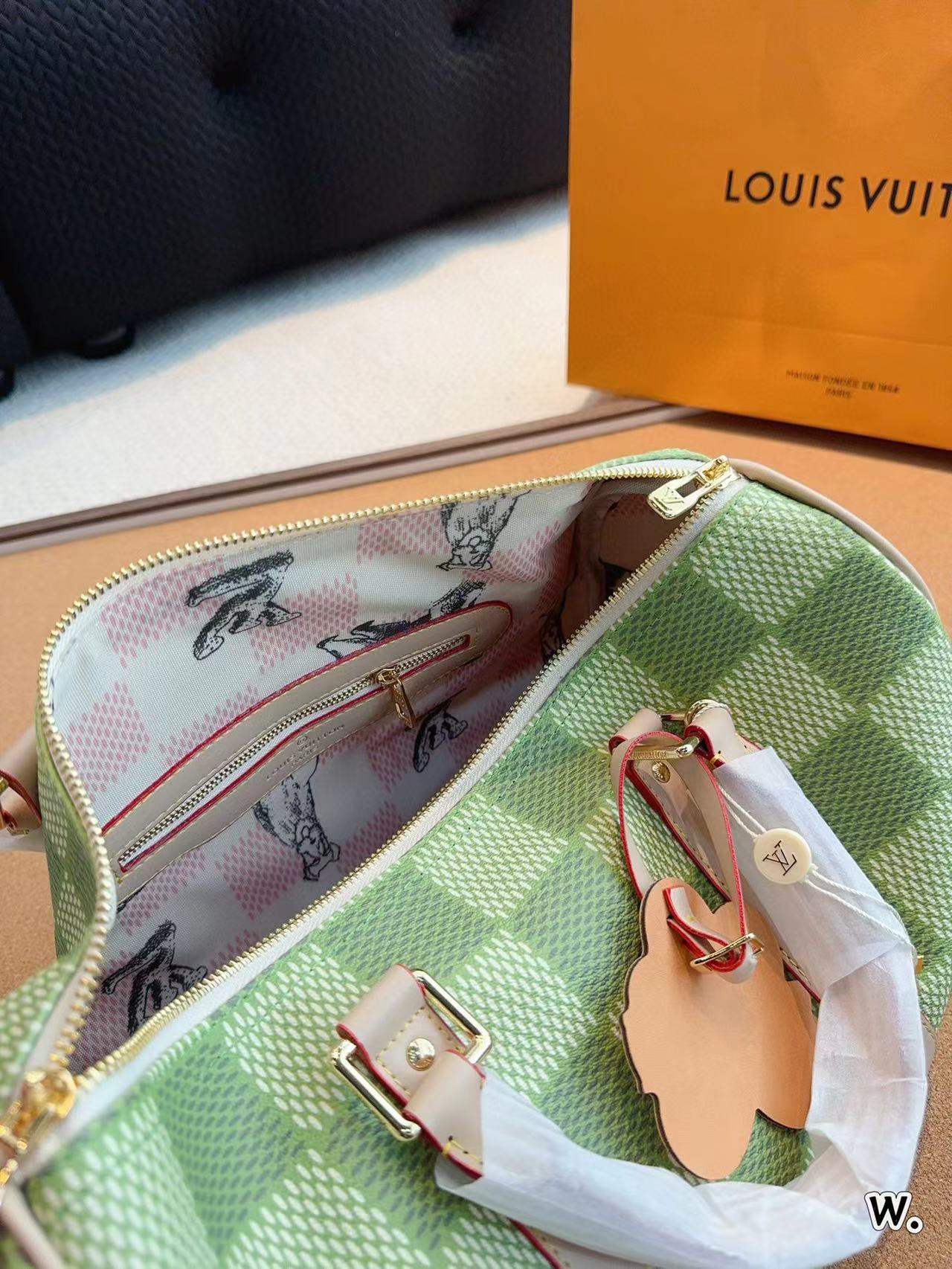 LV  チェッカーボード ハンドバッグ【50％割引+送料無料】