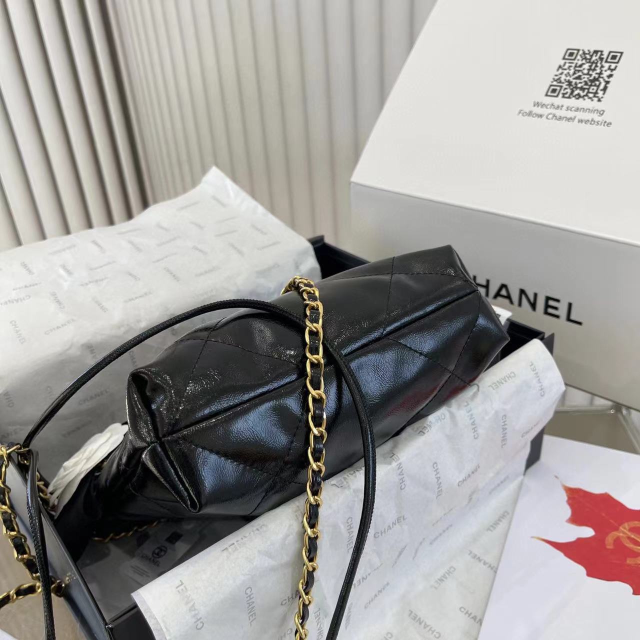 CHANE1   ゴールドコインチェーンバッグ【50％割引+送料無料】