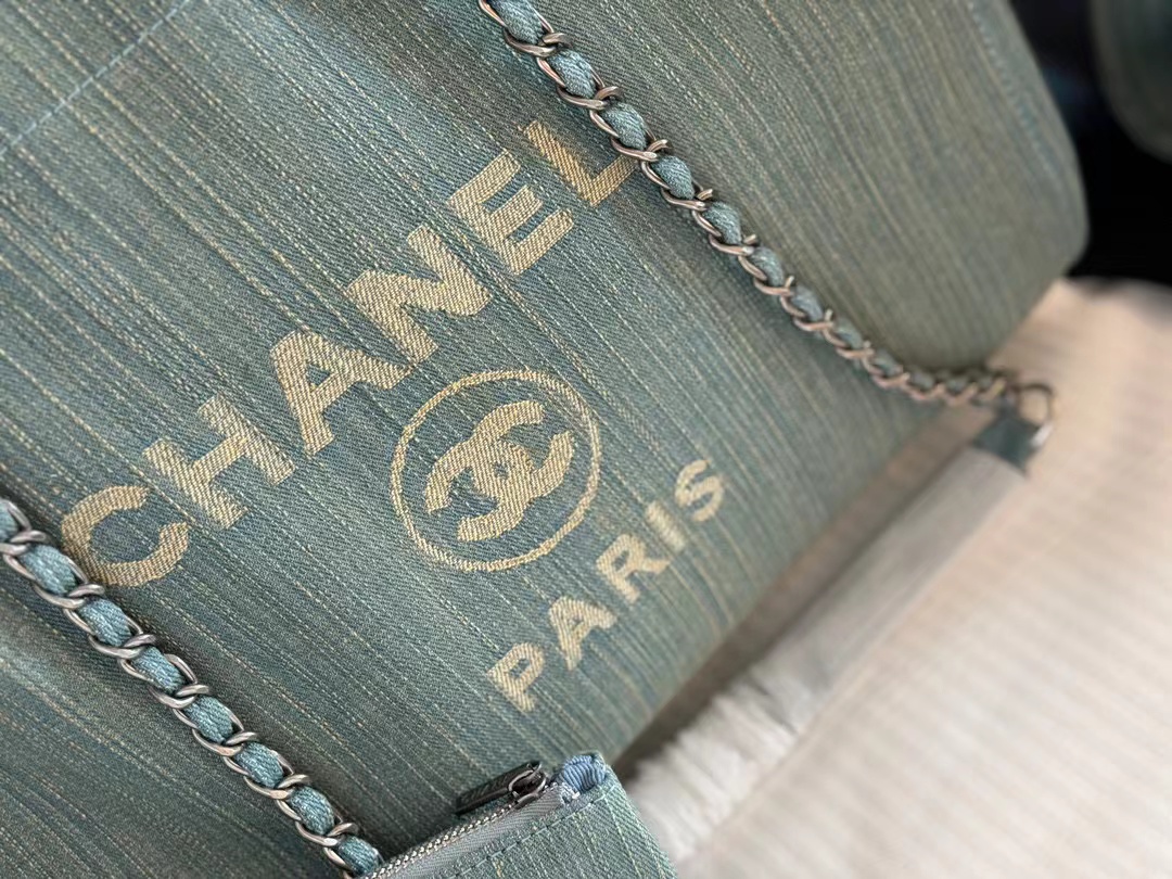 CHANE1  デニムビーチバッグ【50％割引+送料無料】