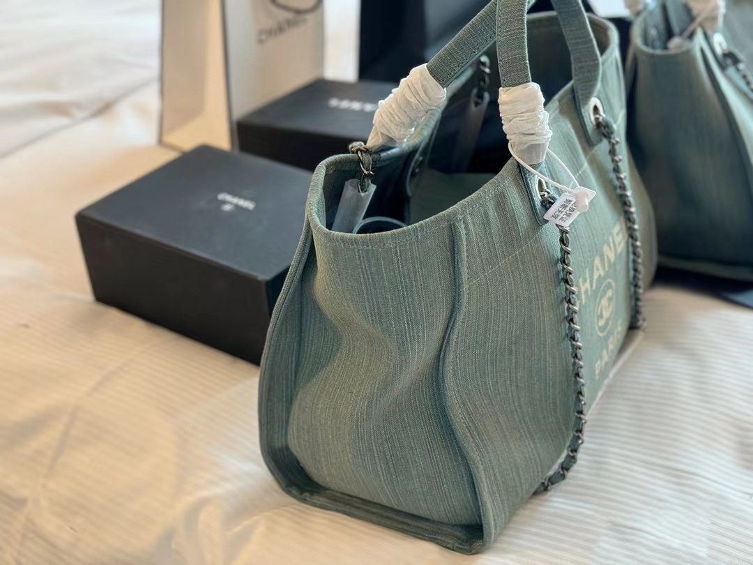 CHANE1  デニムビーチバッグ【50％割引+送料無料】