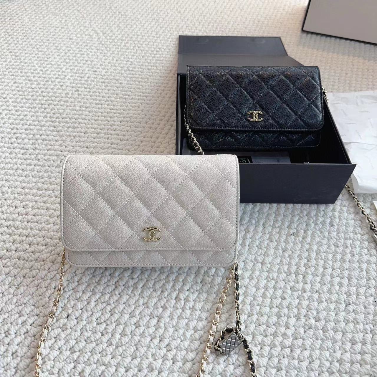 CHANE1 チェーンショルダー クロスボディバッグ【50％割引+送料無料】