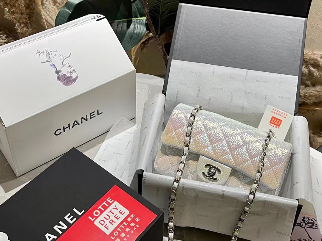 CHANE1  パールグラデーションショルダーチェーンバッグ【50％割引+送料無料】