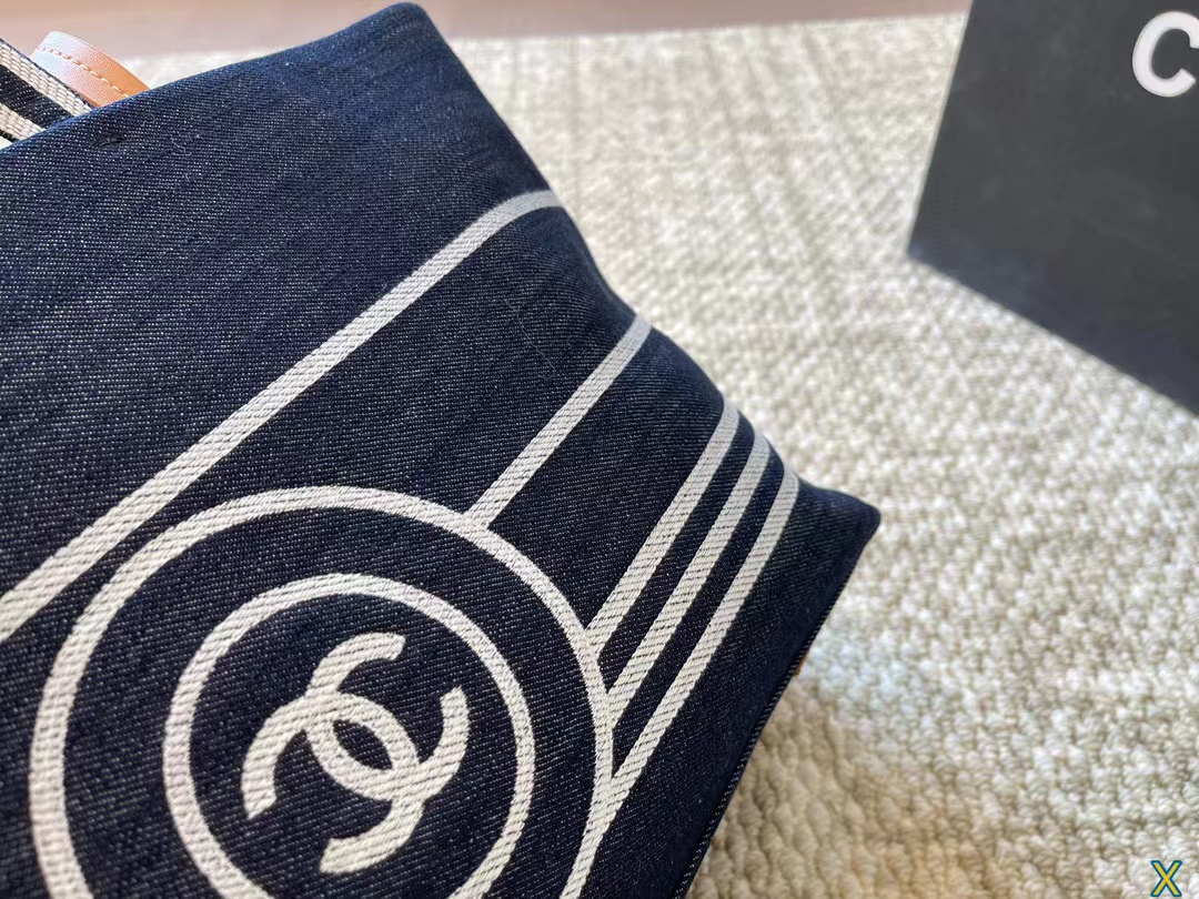 CHANE1  デニムショッピングバッグ【50％割引+送料無料】