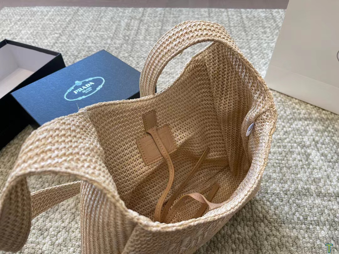 PR4DA  ストローショッピングバッグ【50％割引+送料無料】