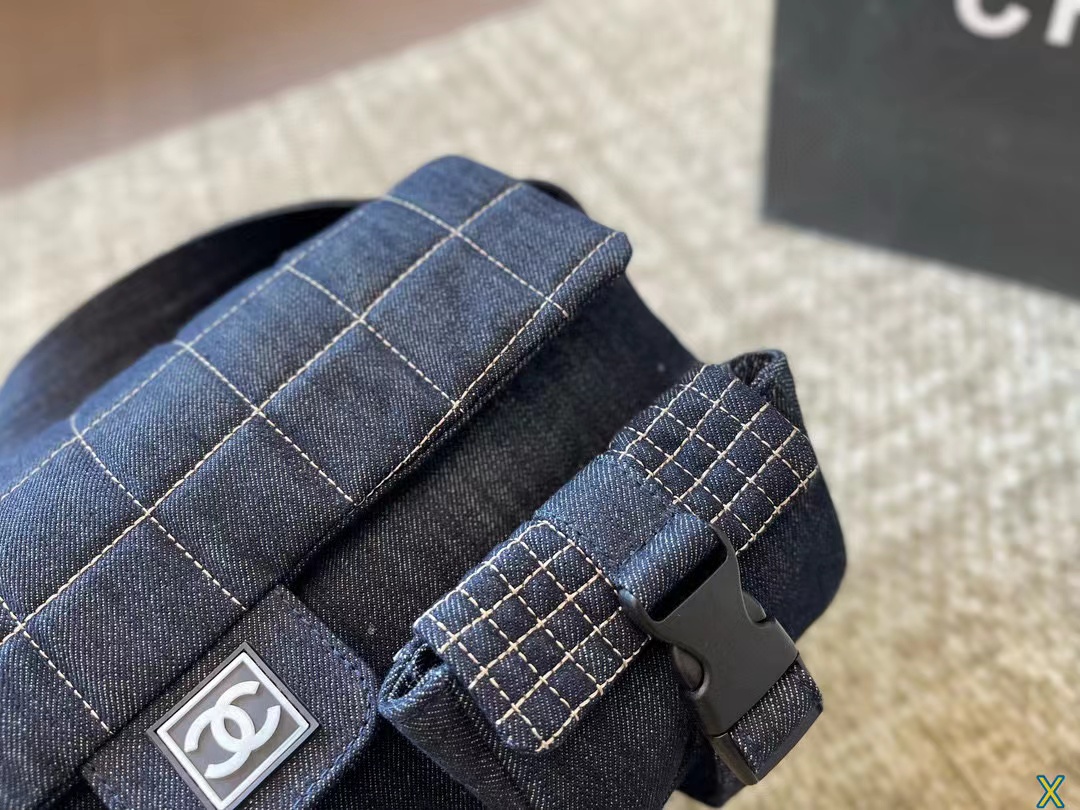 CHANE1  デニムトラベルバッグ【50％割引+送料無料】