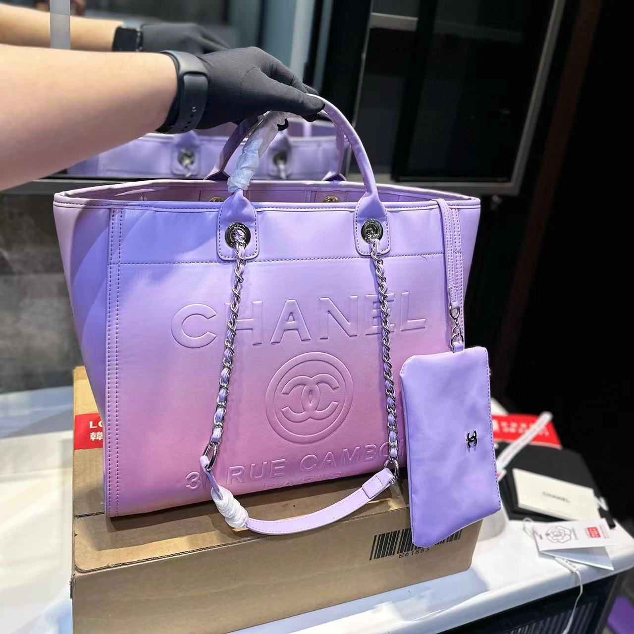 CHANE1  グラデーションビーチバッグ【50％割引+送料無料】