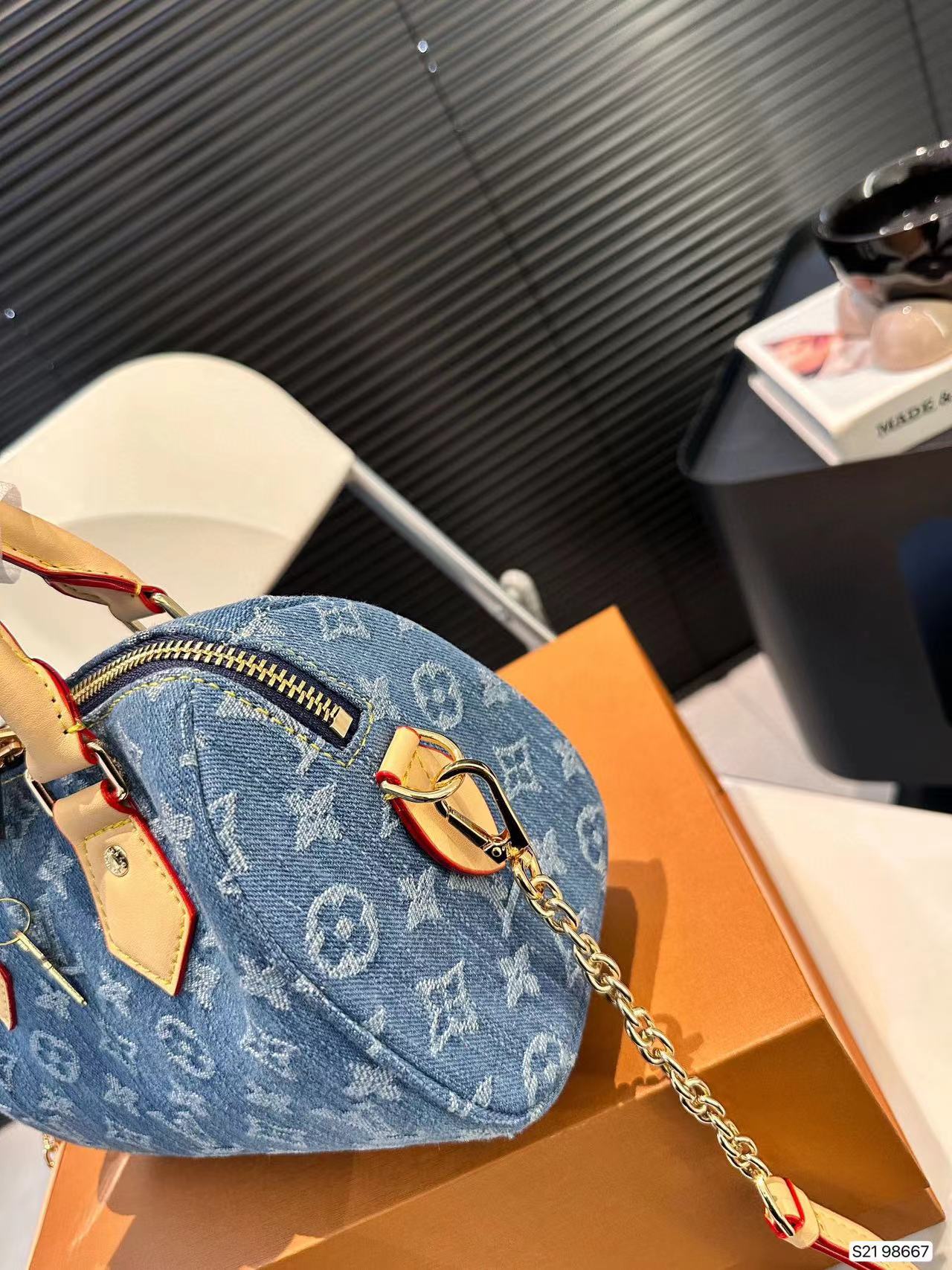LV  デニム ハンドバッグ【50％割引+送料無料】