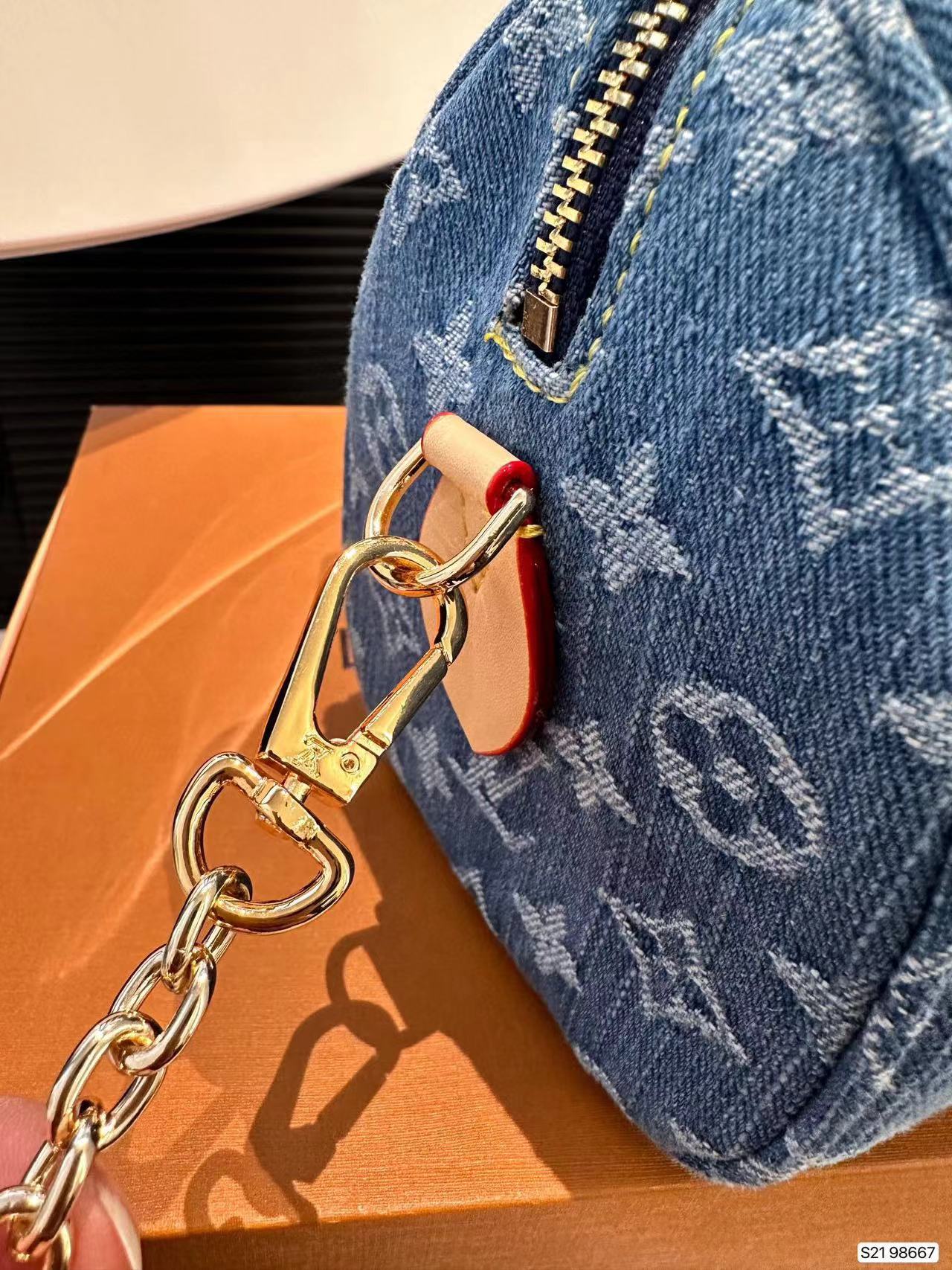 LV  デニム ハンドバッグ【50％割引+送料無料】