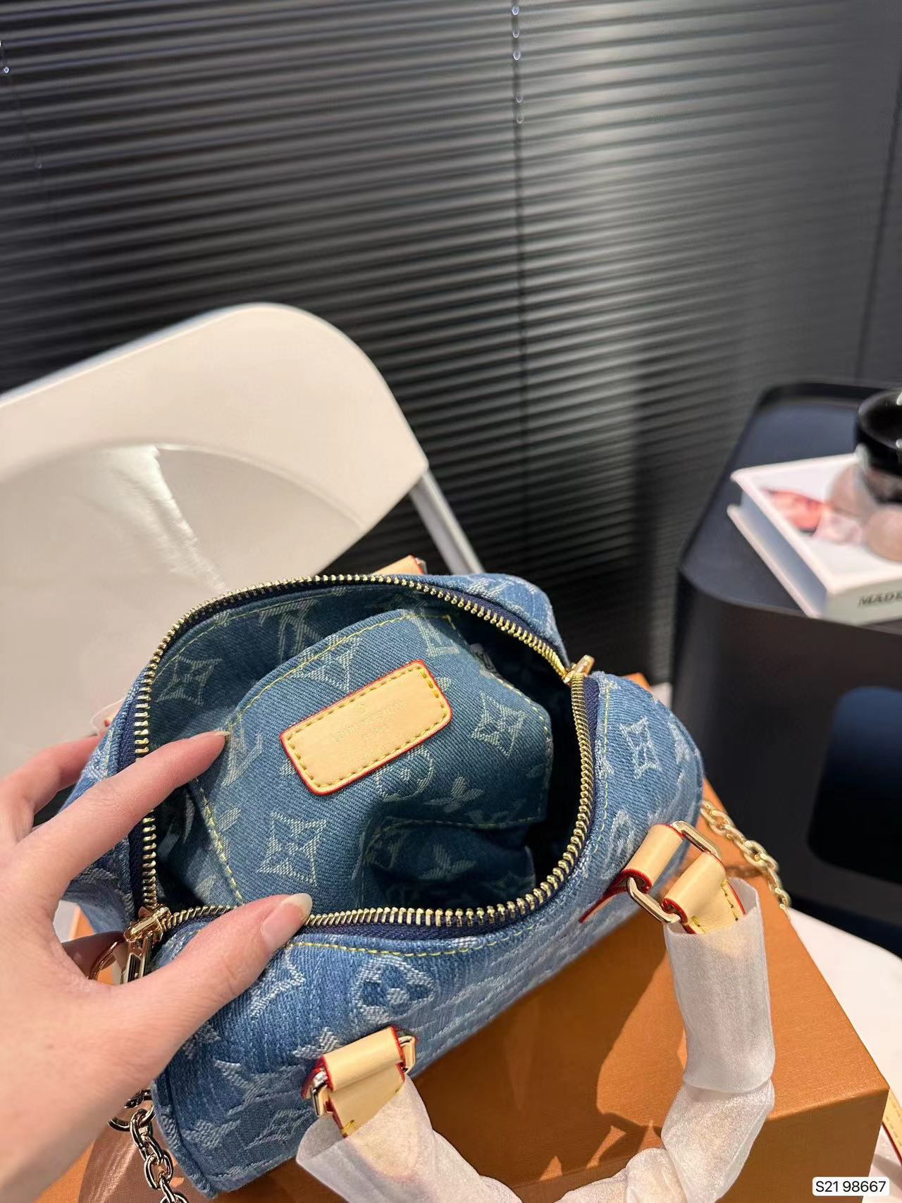 LV  デニム ハンドバッグ【50％割引+送料無料】