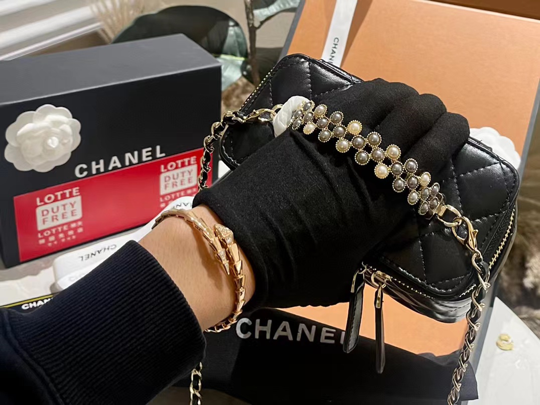 CHANE1 カメリアハンドチェーンバッグ【50％割引+送料無料】