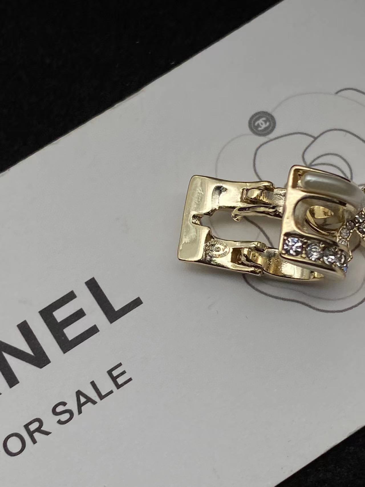 CHANE1 エナメル ダイヤモンド スタッド ピアス【 50％割引+送料無料】