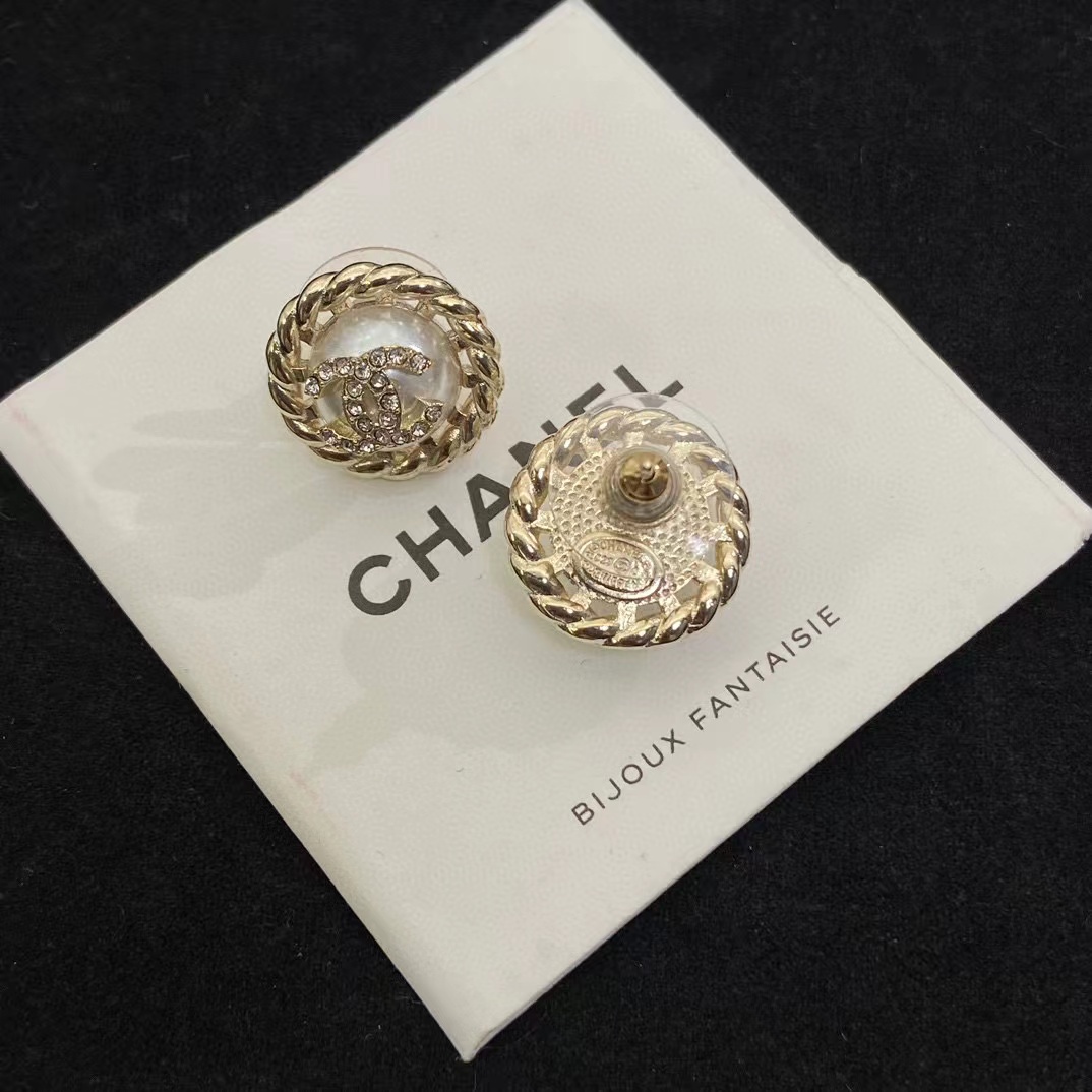 CHANE1 麻縄編み込みピアス【 50％割引+送料無料】