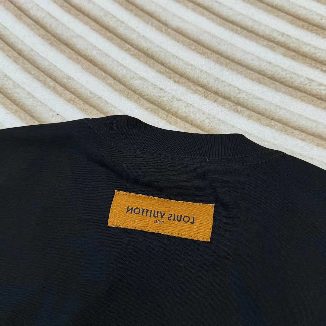 LV ラージロゴ シンプル メンズ Tシャツ【 50％割引+送料無料】