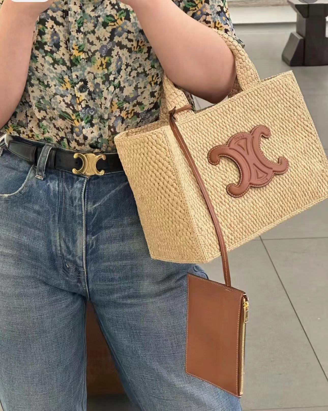 CEL1NE 凱旋門 ラフィット ハンドバッグ【 50％割引+送料無料】