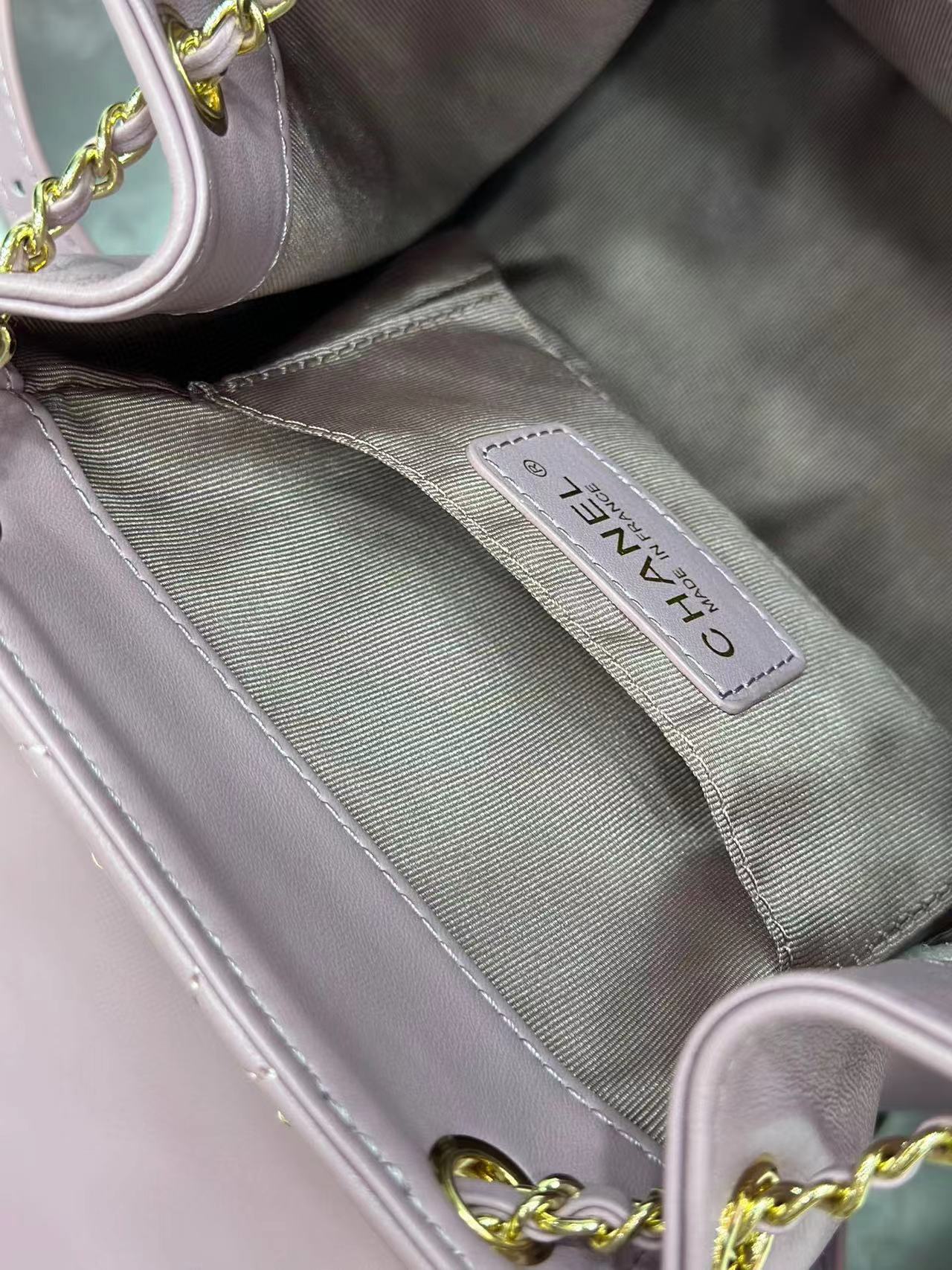 CHANE1 パープル バックパック【 50％割引+送料無料】