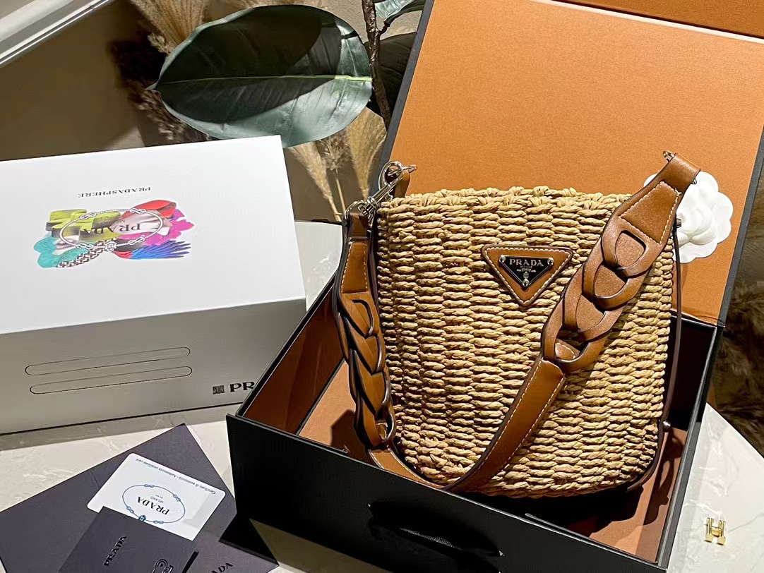 PR4DA ストローバケツバッグ【 50％割引+送料無料】