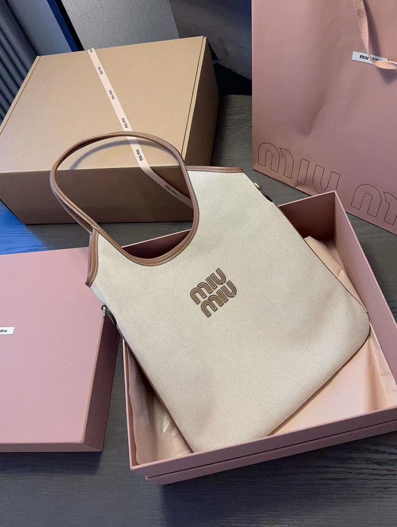 M1UM1U キャンバス ハンド ショッピング バッグ【 50％割引+送料無料】