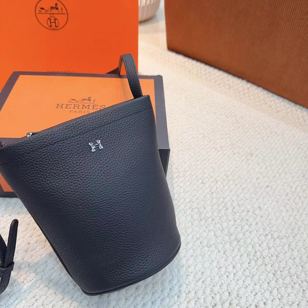 HERME5 牛革携帯電話バッグ【 50％割引+送料無料】