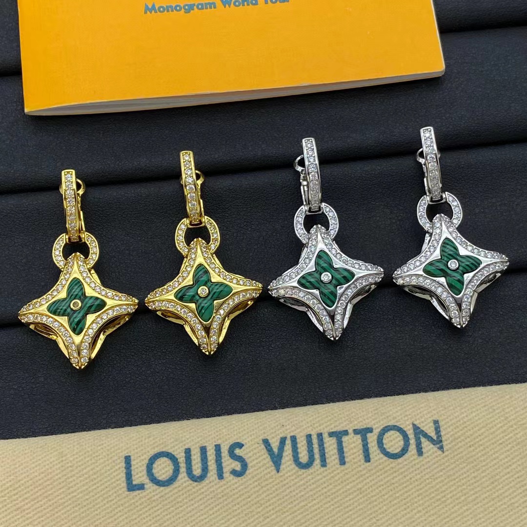 LV四つ葉のクローバー イヤリング【 50％割引+送料無料】