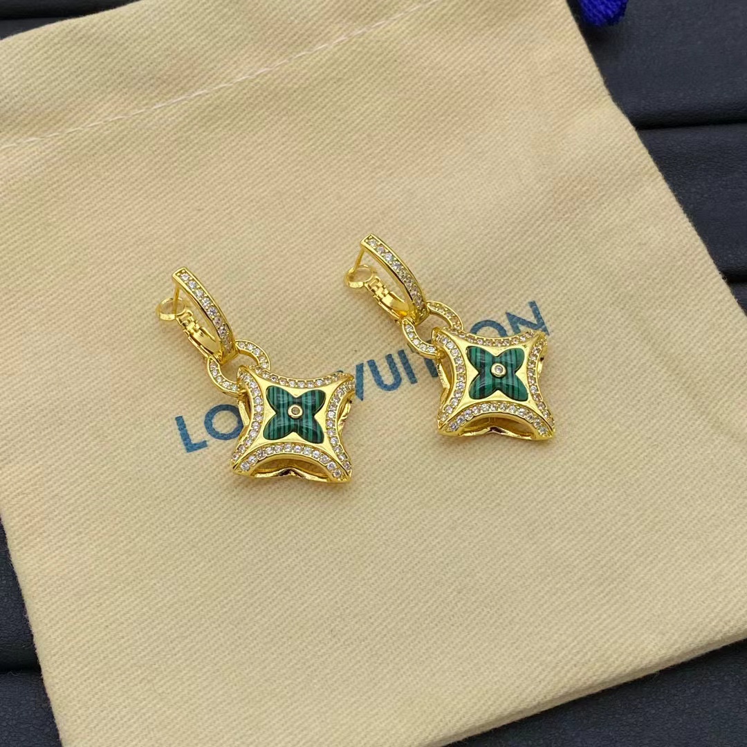 LV四つ葉のクローバー イヤリング【 50％割引+送料無料】