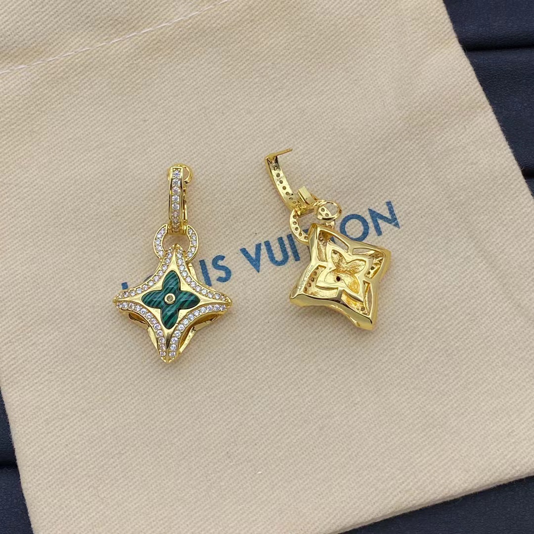 LV四つ葉のクローバー イヤリング【 50％割引+送料無料】