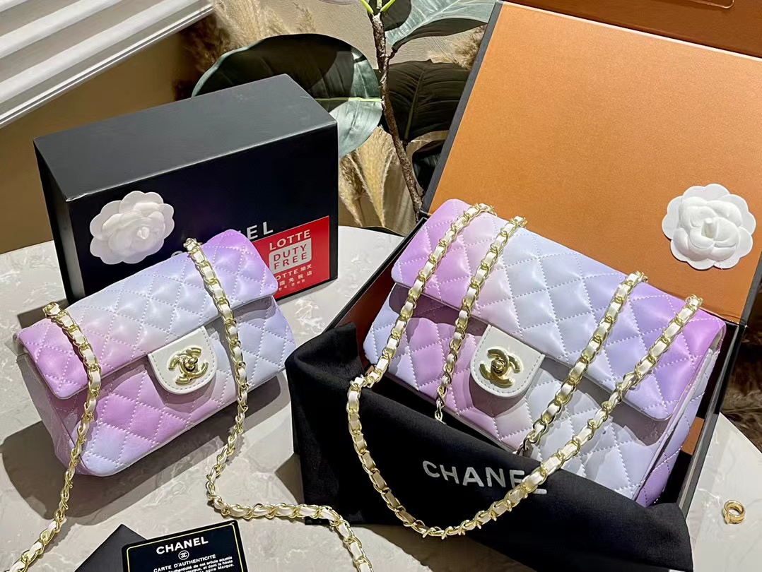 CHANE1 グラデーション ショルダー クロスボディバッグ【 50％割引+送料無料】