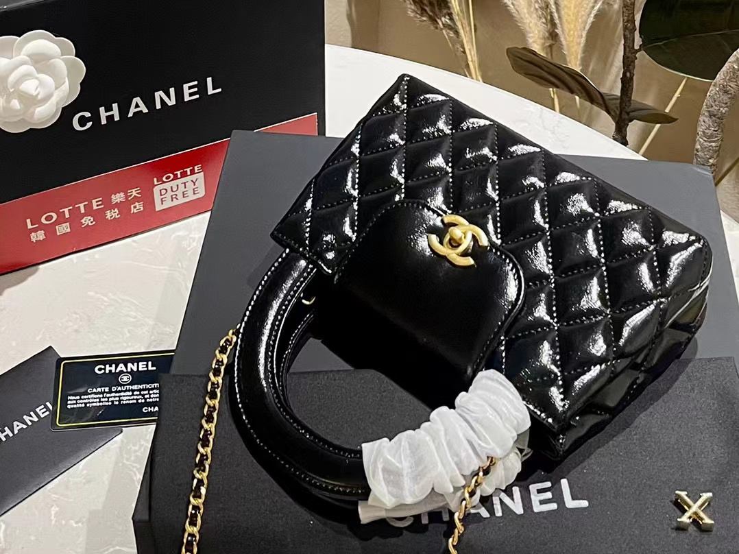 CHANE1 ダブルCチェーンハンドバッグ【 50％割引+送料無料】