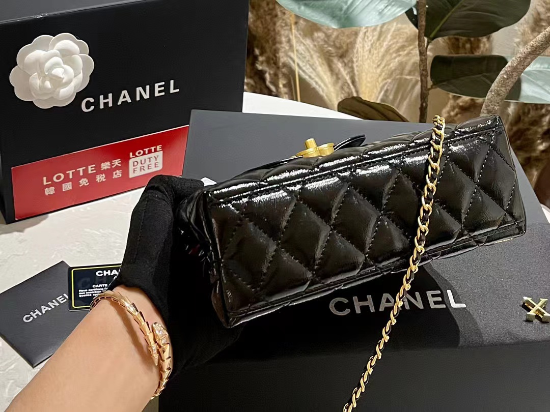 CHANE1 ダブルCチェーンハンドバッグ【 50％割引+送料無料】