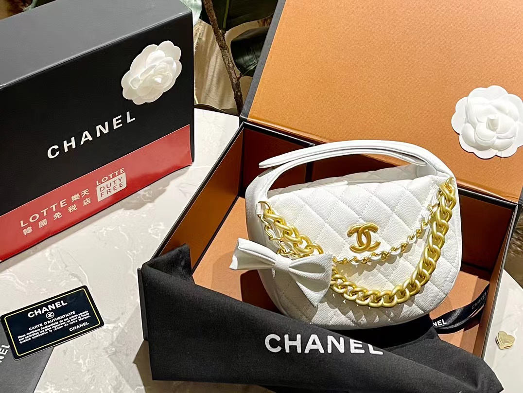 CHANE1 チェーン ハーフラウンド ハンドバッグ【 50％割引+送料無料】