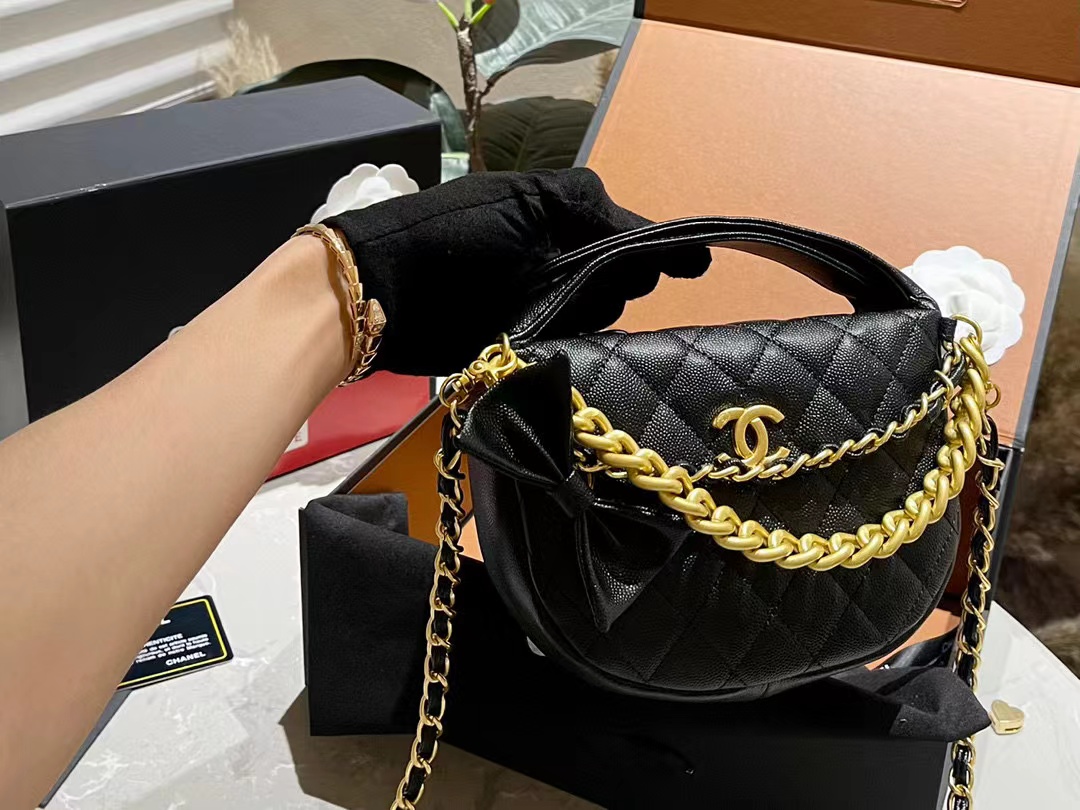 CHANE1 チェーン ハーフラウンド ハンドバッグ【 50％割引+送料無料】
