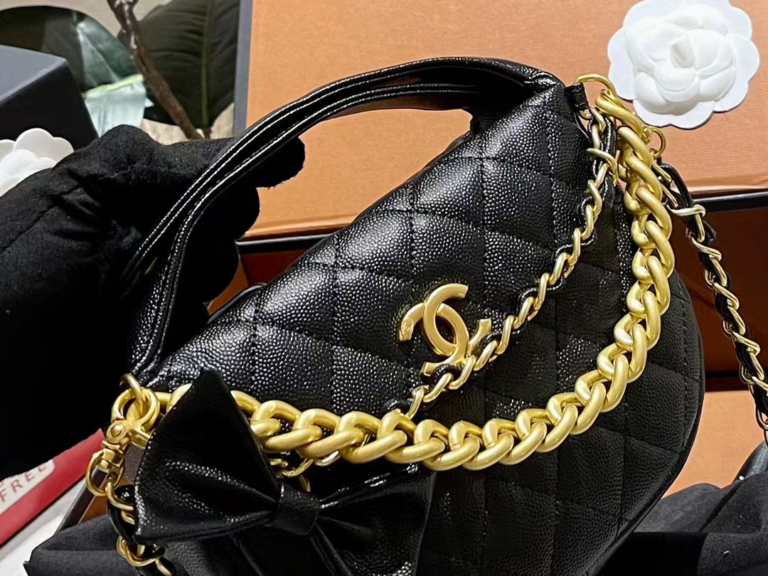 CHANE1 チェーン ハーフラウンド ハンドバッグ【 50％割引+送料無料】