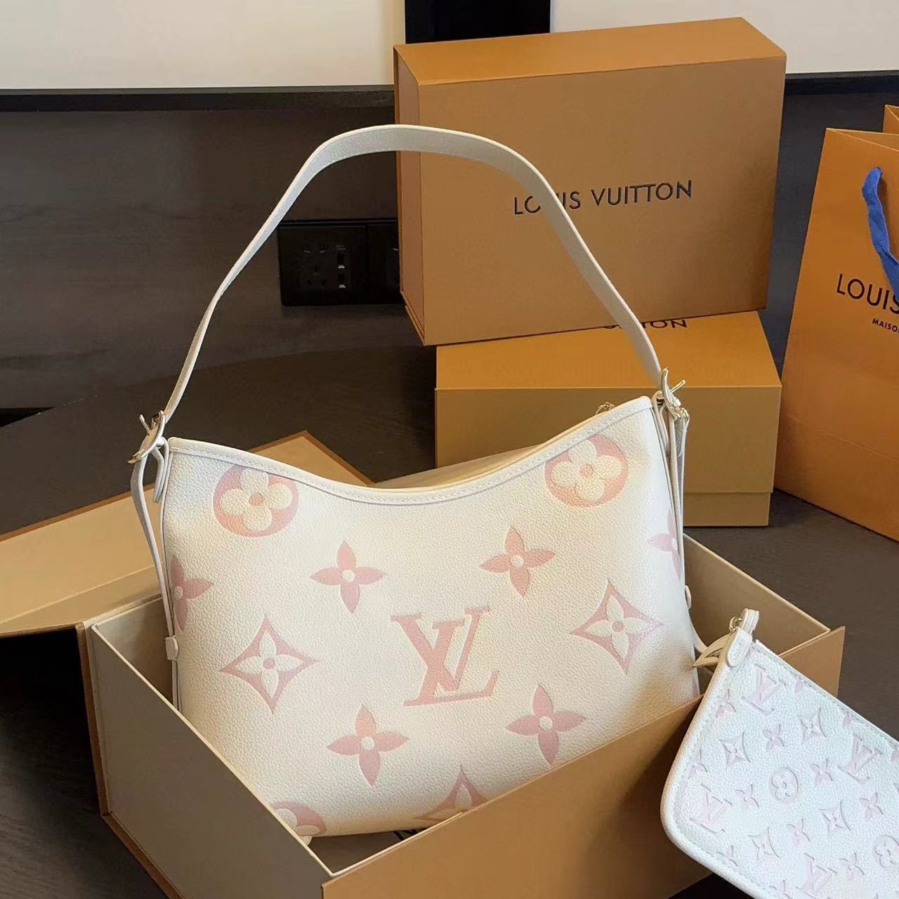 LV プリント バケットバッグ【50％割引+送料無料】
