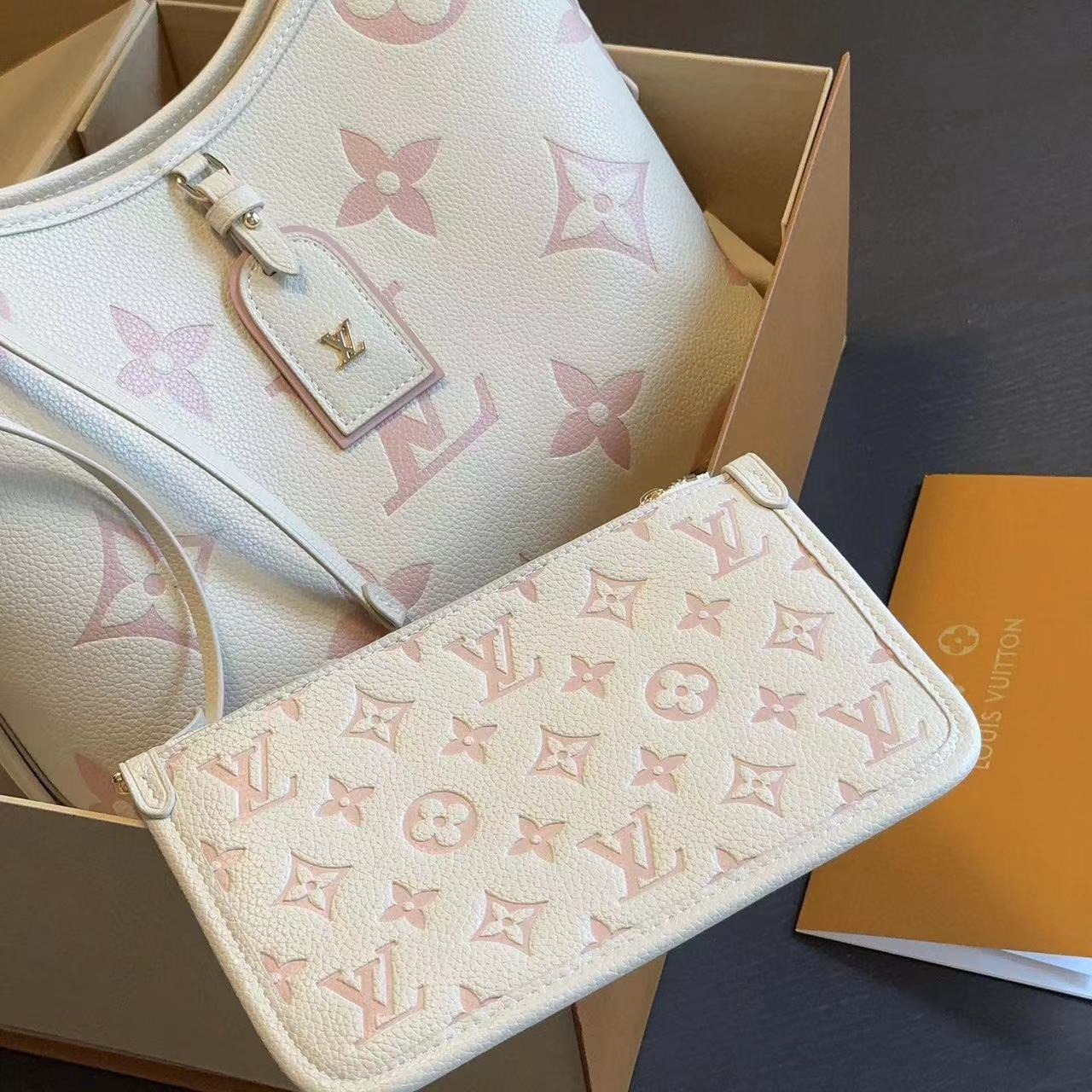 LV プリント バケットバッグ【50％割引+送料無料】