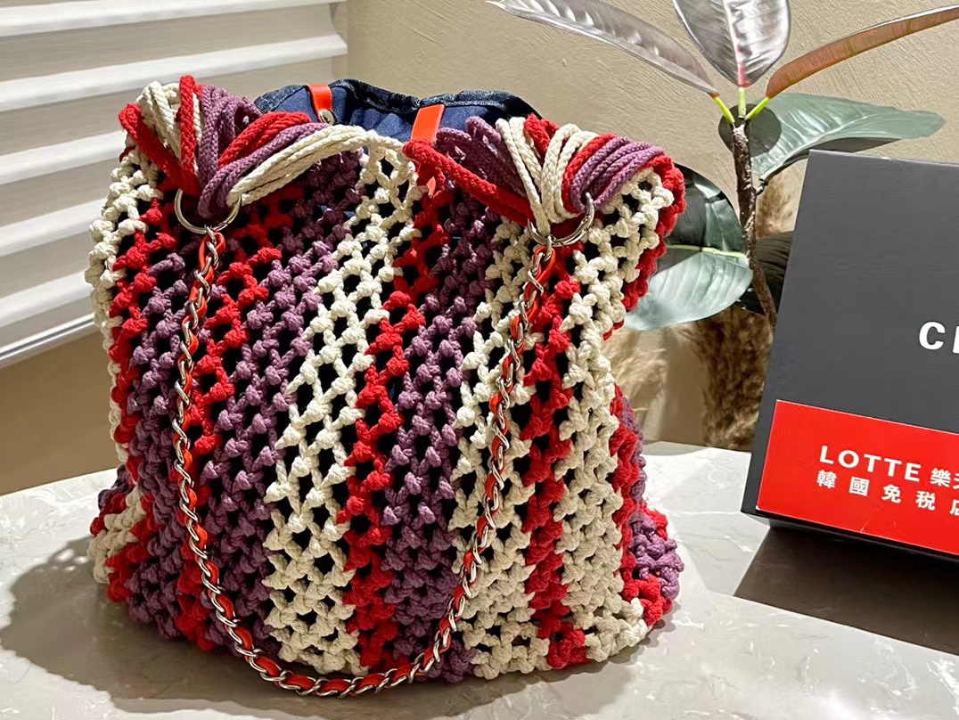 CHANE1 織物 2-in-1 ショッピングバッグ【50％割引+送料無料】