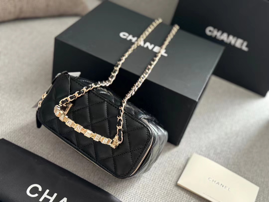 CHANE1 ラインストーン ハンドバッグ【50％割引+送料無料】