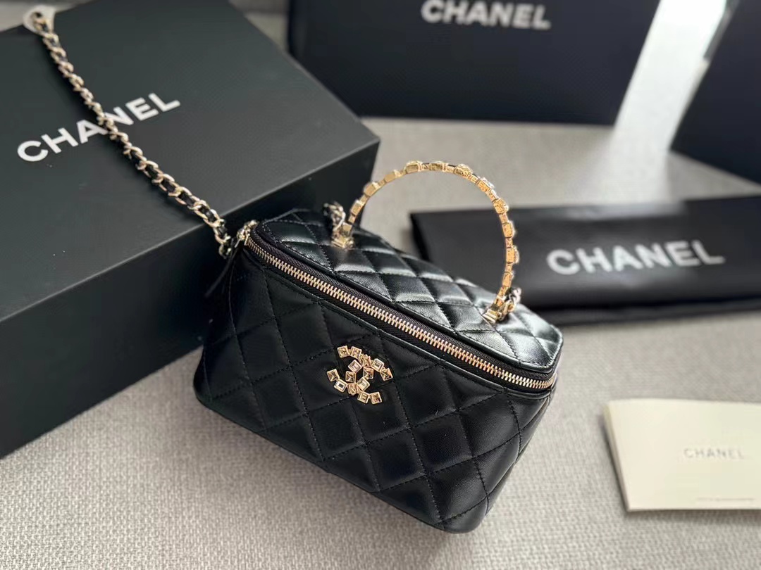 CHANE1 ラインストーン ハンドバッグ【50％割引+送料無料】