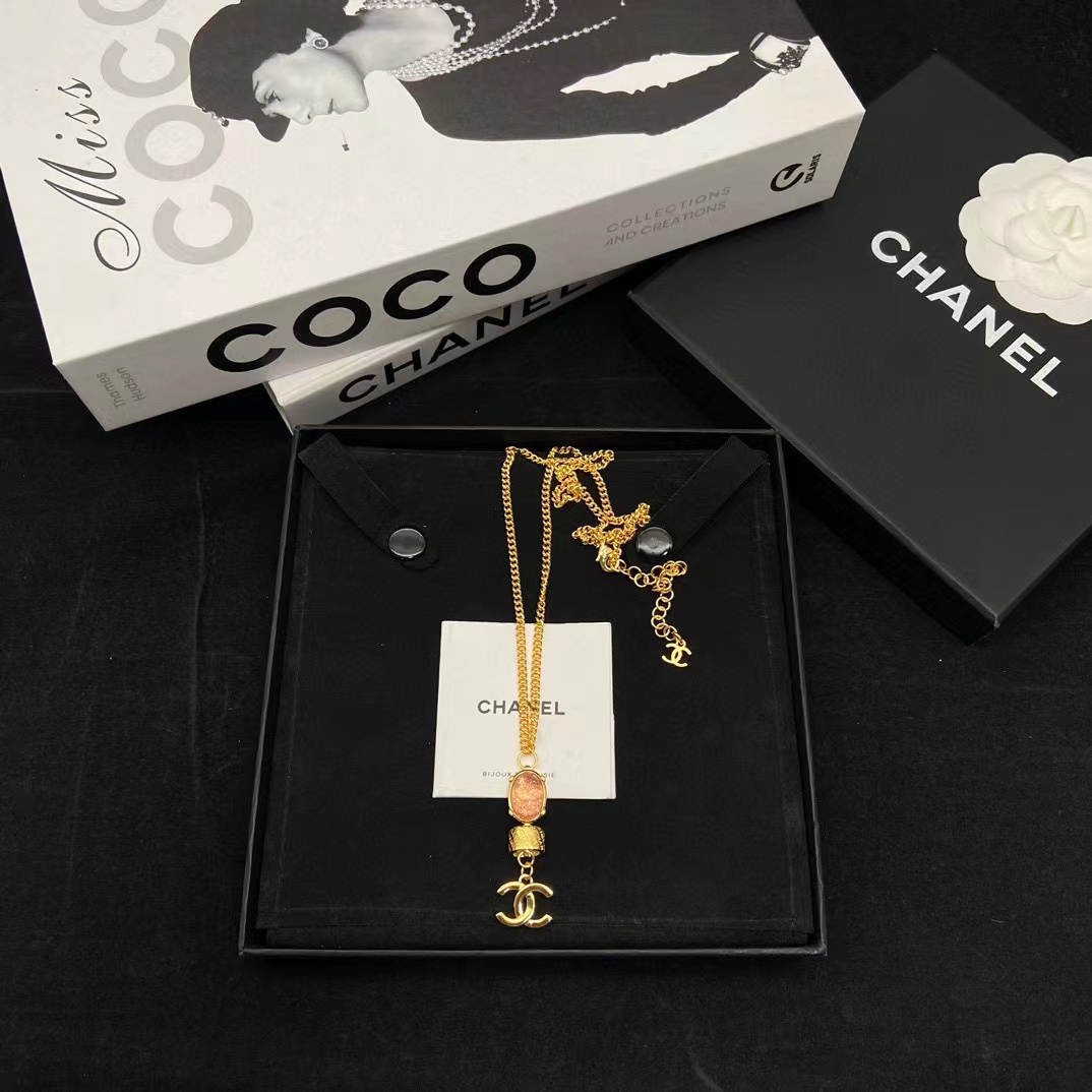 CHANE1 イヤリング+ネックレス 2点セット【 50％割引+送料無料】