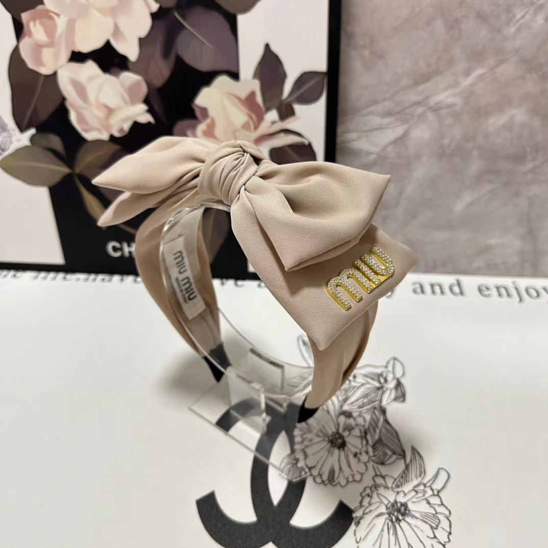 M1UM1U ボウ ヘッドバンド【50％割引+送料無料】