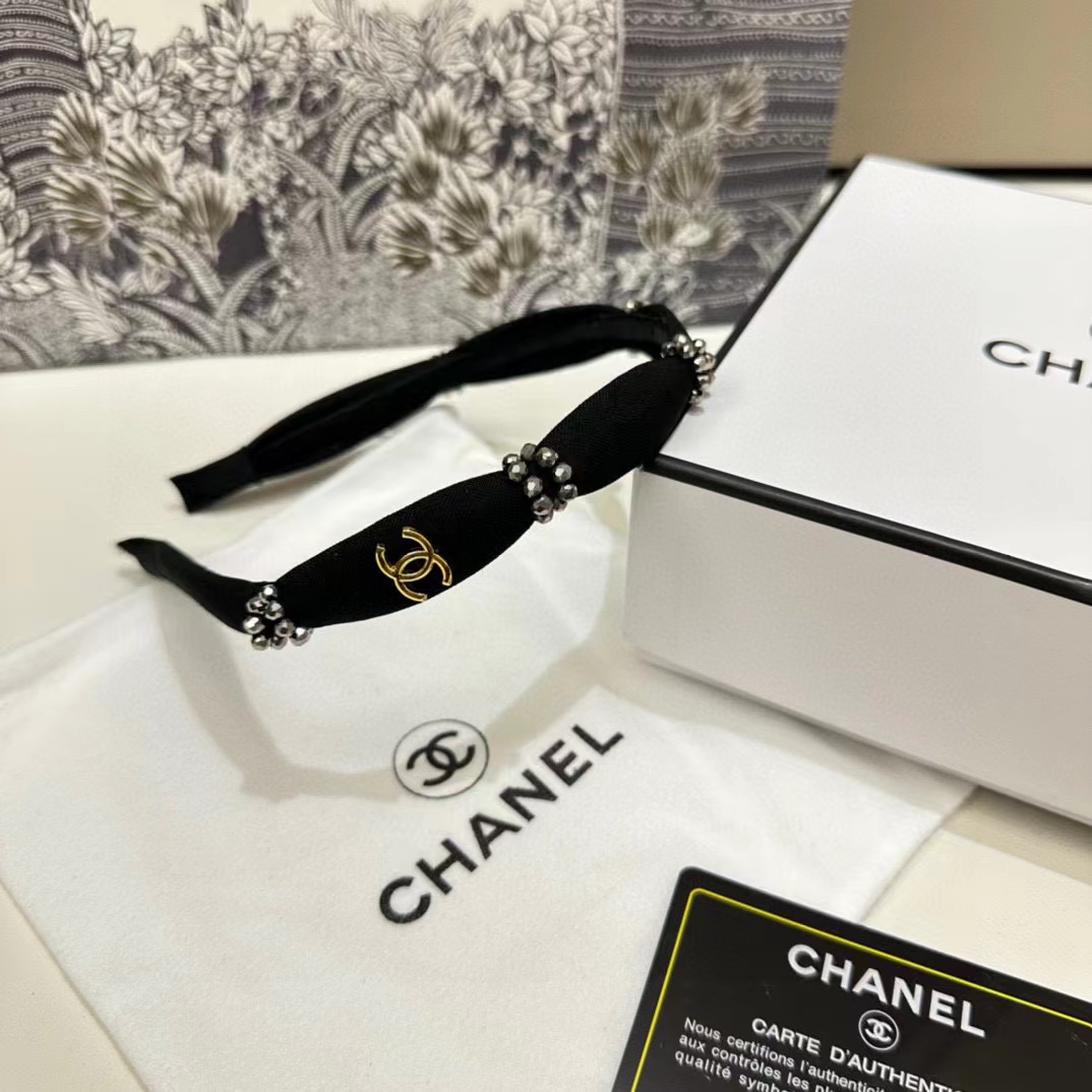 CHANE1 ダブル C ヘッドバンド【50％割引+送料無料】