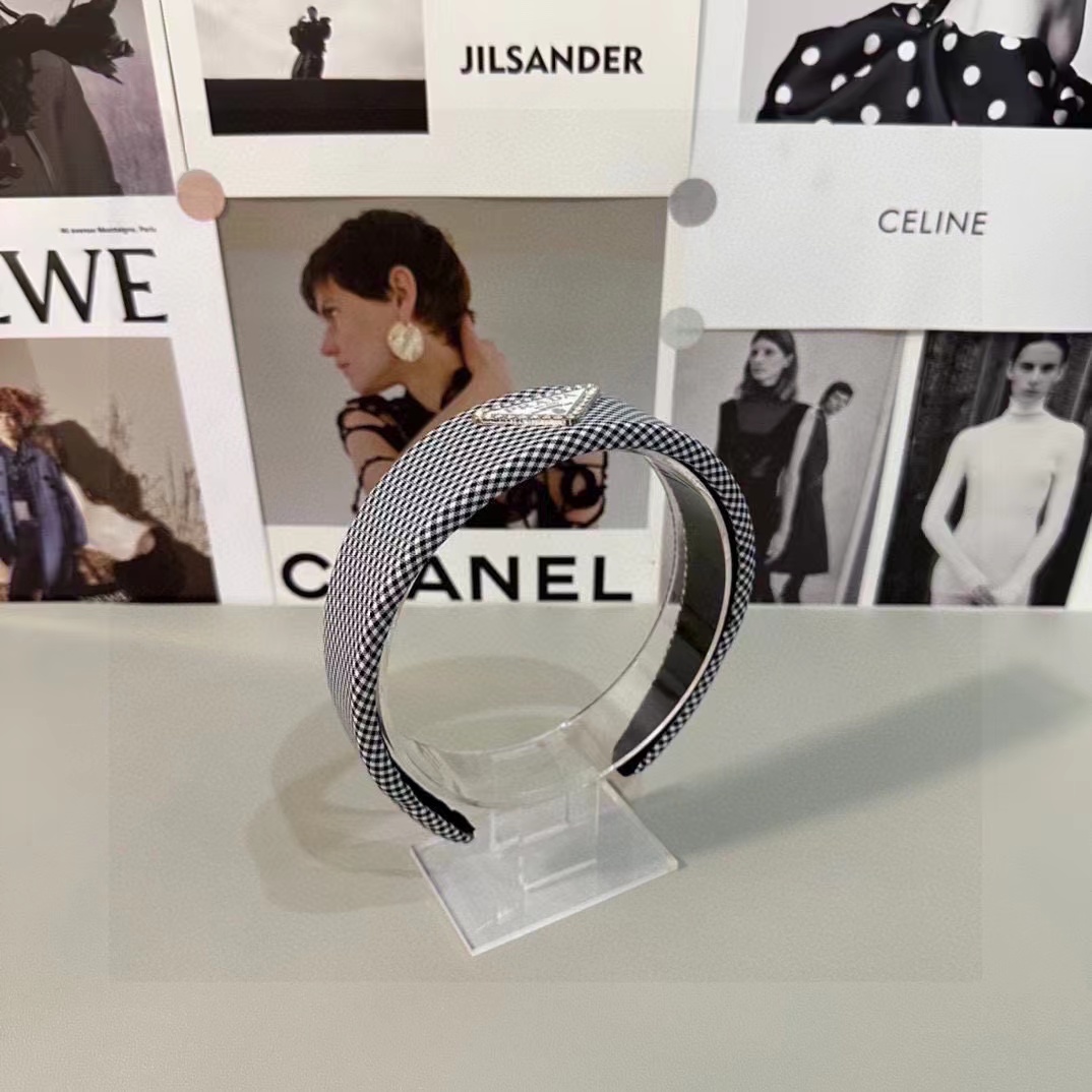 PR4DA 千鳥格子ヘッドバンド【50％割引+送料無料】