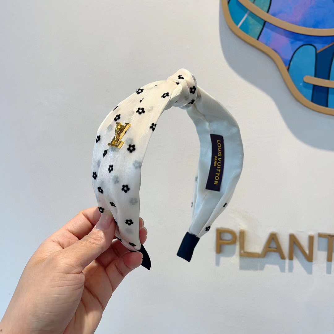 LV小花カチューシャ【50％割引+送料無料】