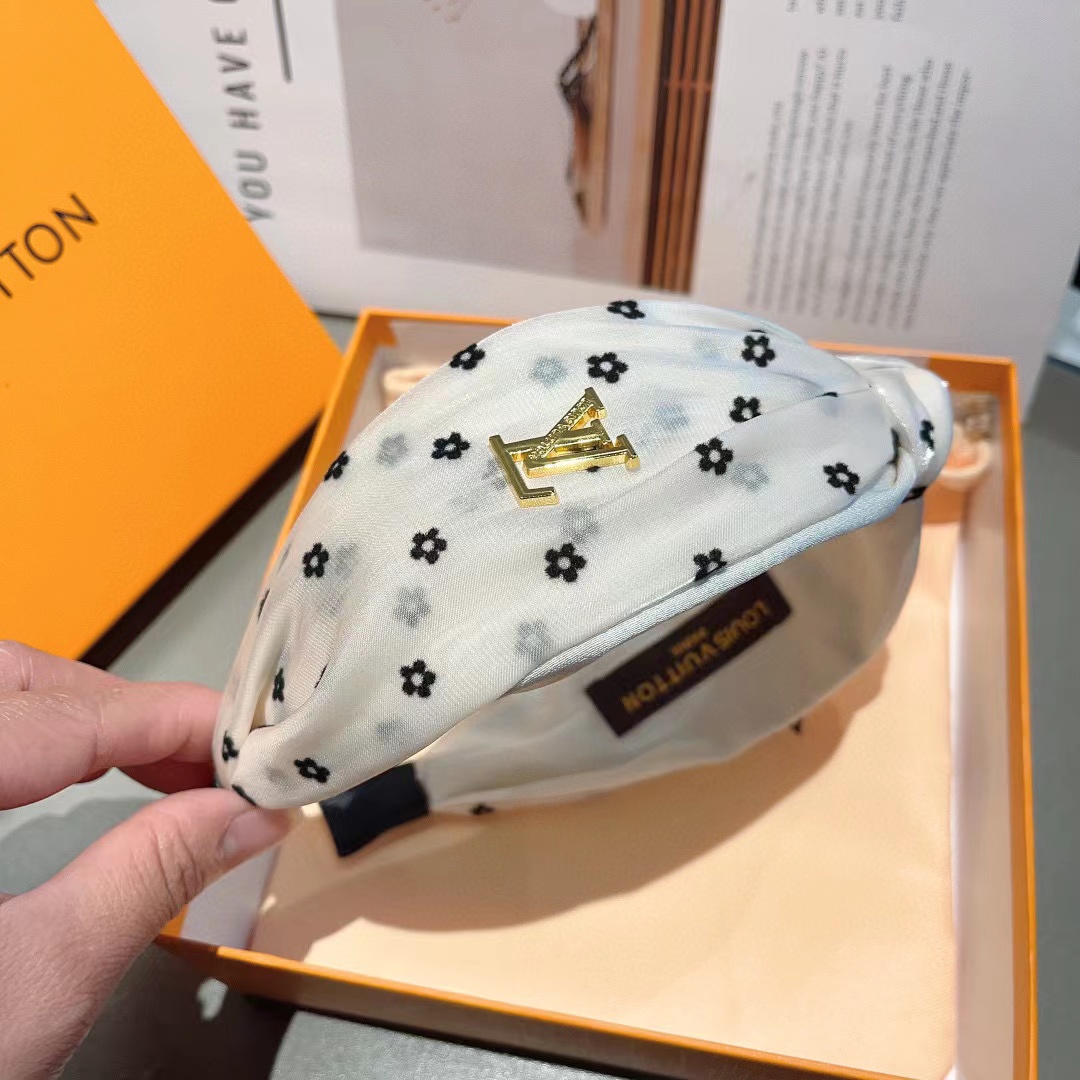 LV小花カチューシャ【50％割引+送料無料】