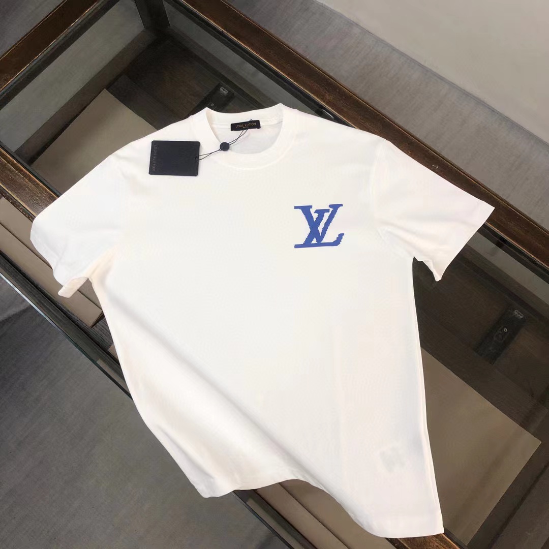 LV シンプル メンズ Tシャツ【 50％割引+送料無料】